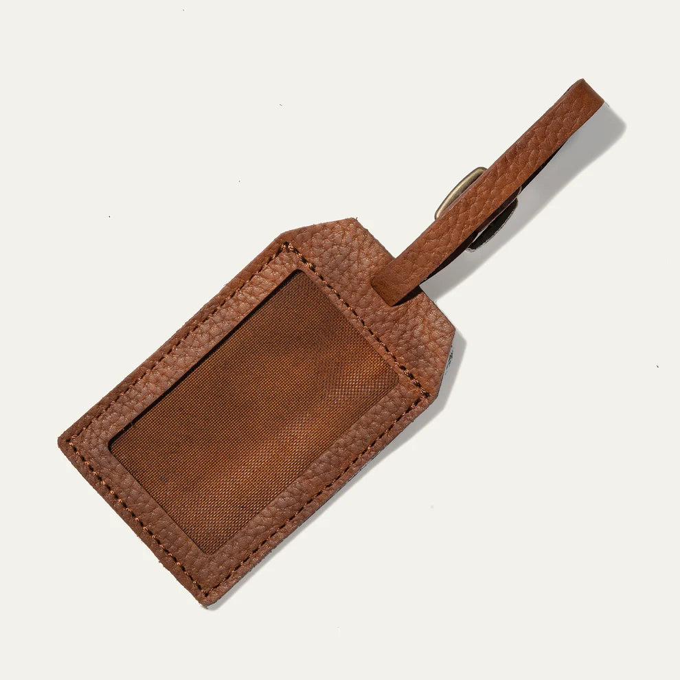 Leather Luggage Tag