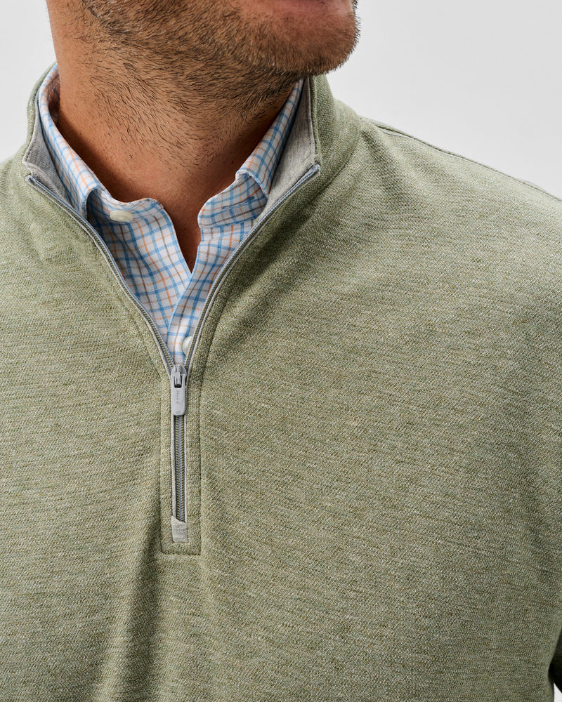 Hanks 1/4 Zip | Pesto