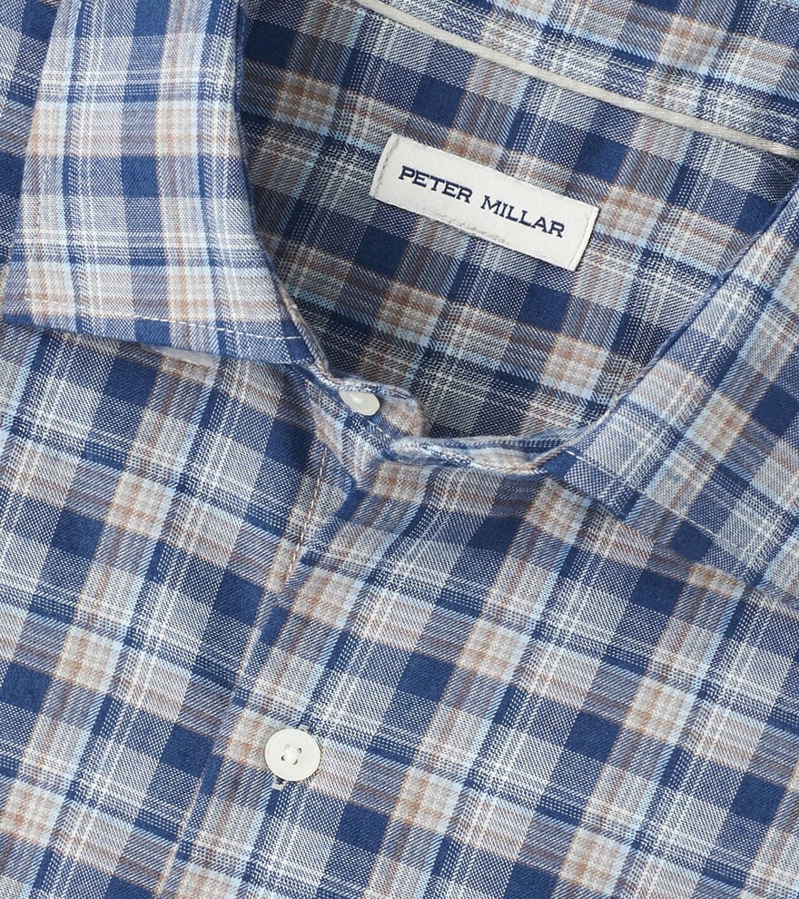 Whitecap Flannel Sport Shirt | Blue Haze