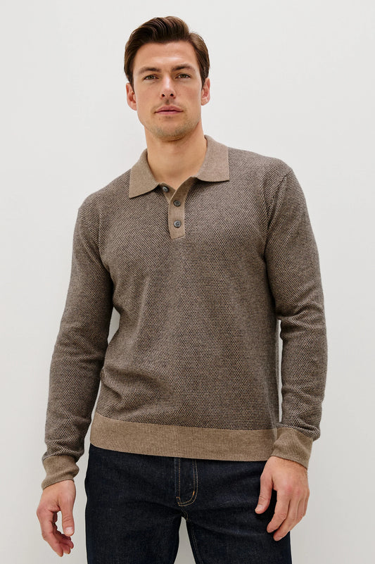 Anders Sweater | Flax Navy