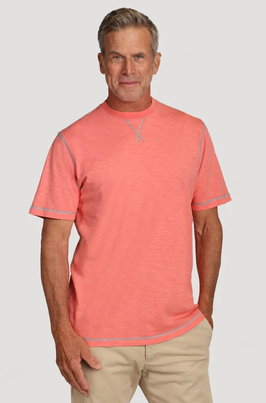 Slub Contrast Tee