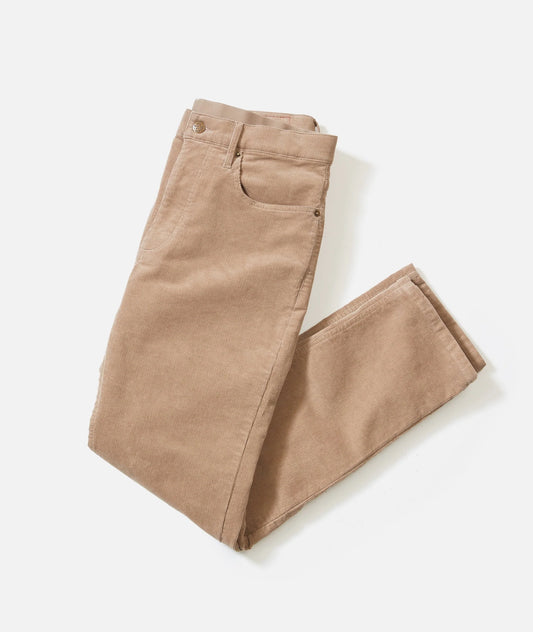 5 Pocket Flex Terry Cord | Taupe
