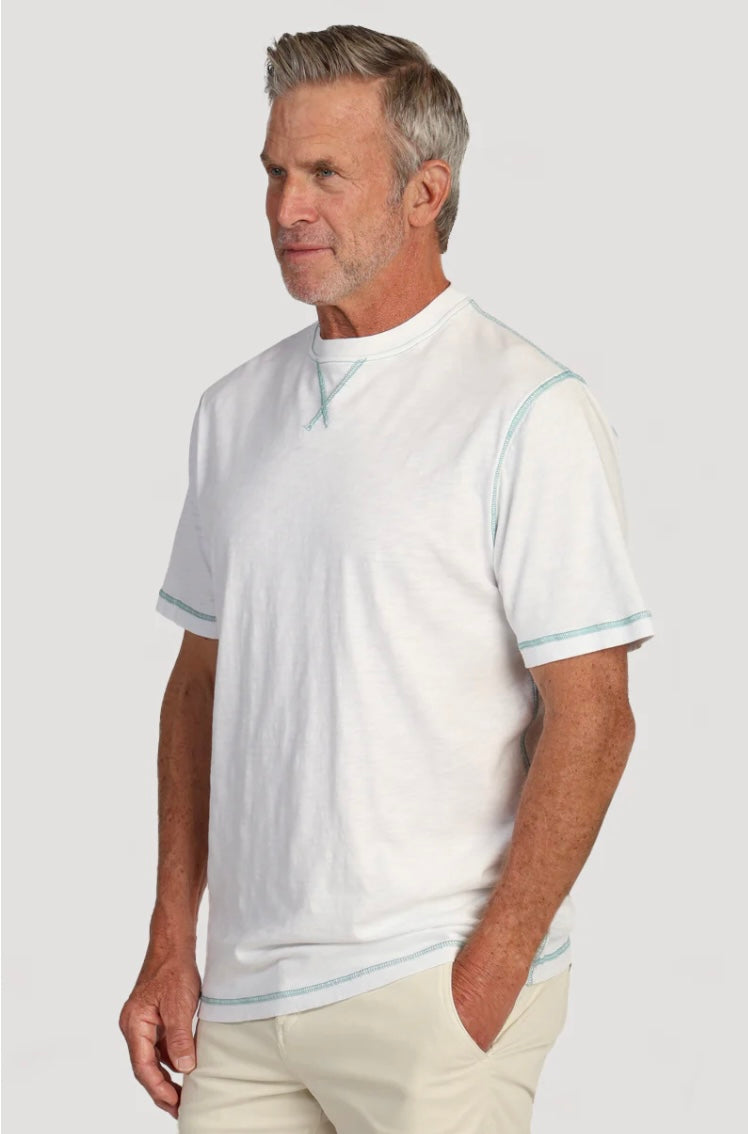 Slub Contrast Tee