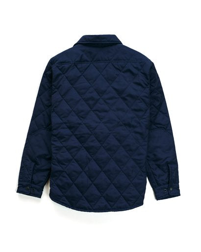 Down-Filled Quilted Shirt Jacket