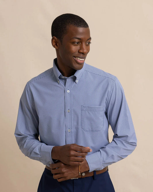 Brr Micro Gingham Intercoastal Shirt