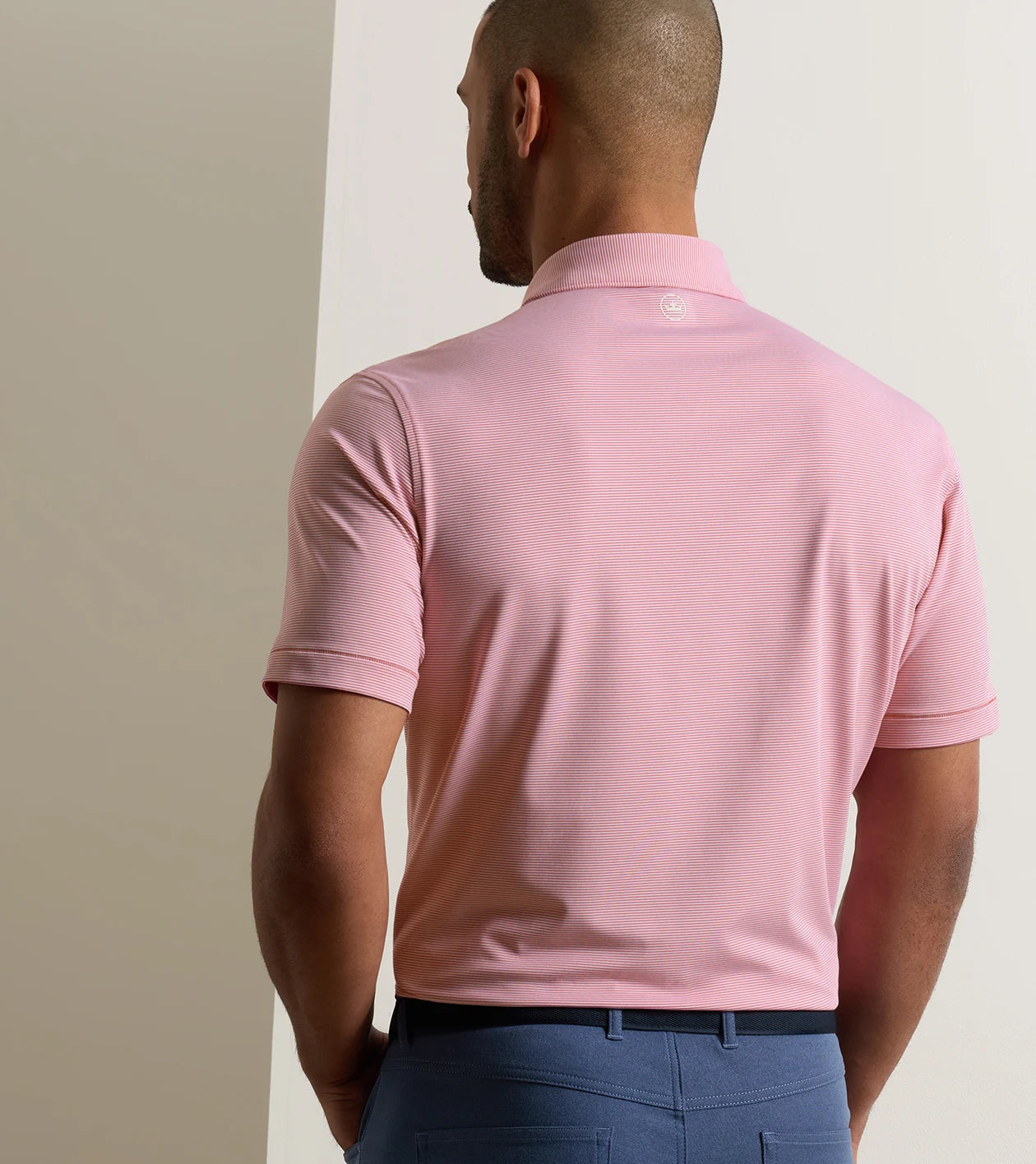 Jubilee Perf Jersey Polo | Red Coral