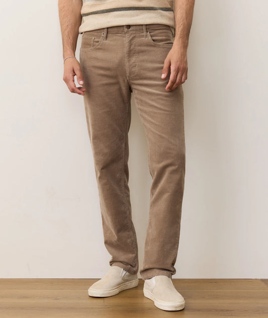 5 Pocket Flex Terry Cord | Taupe