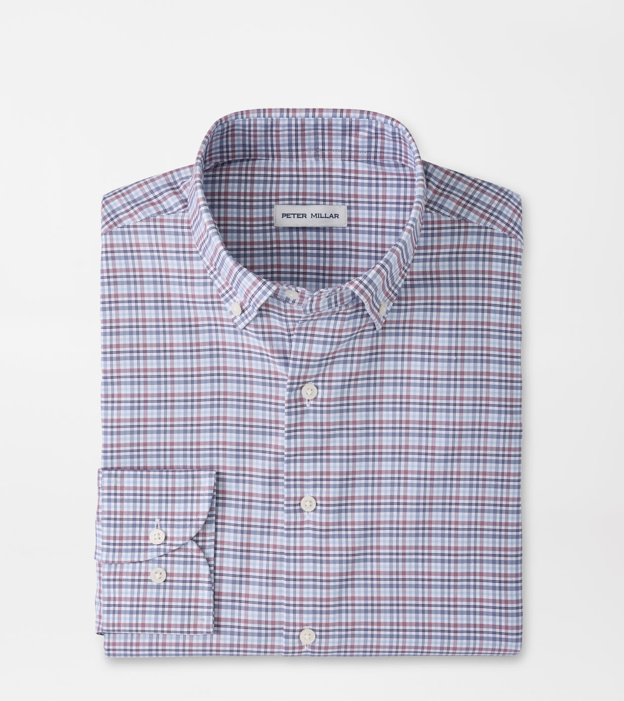 Wayne Performance Twill Sport Shirt | Blue Freesia