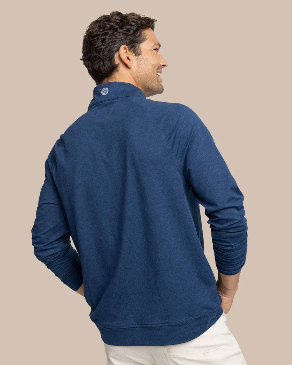 Cruiser Heather 1/4 Zip | Heather Dress Blue