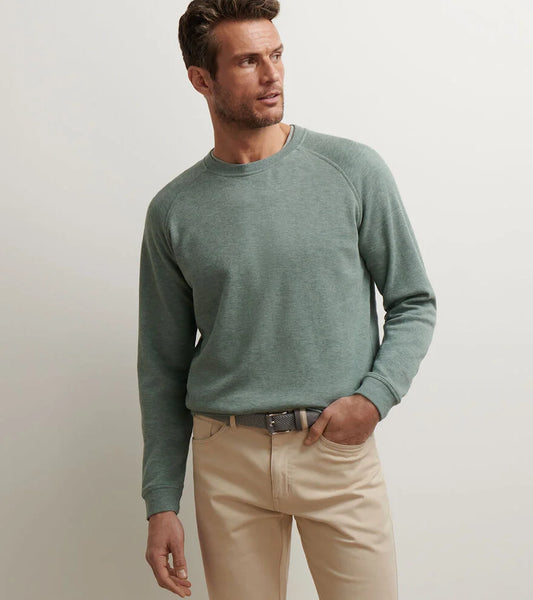 Crown Comfort Knit Crew | Basil