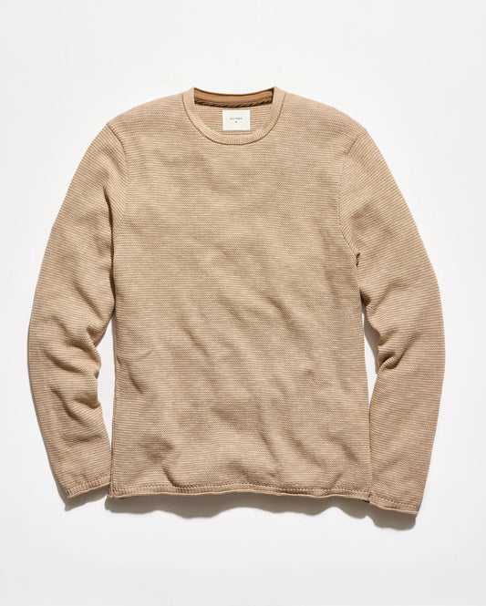 Tuck Stripe Crew | British Khaki