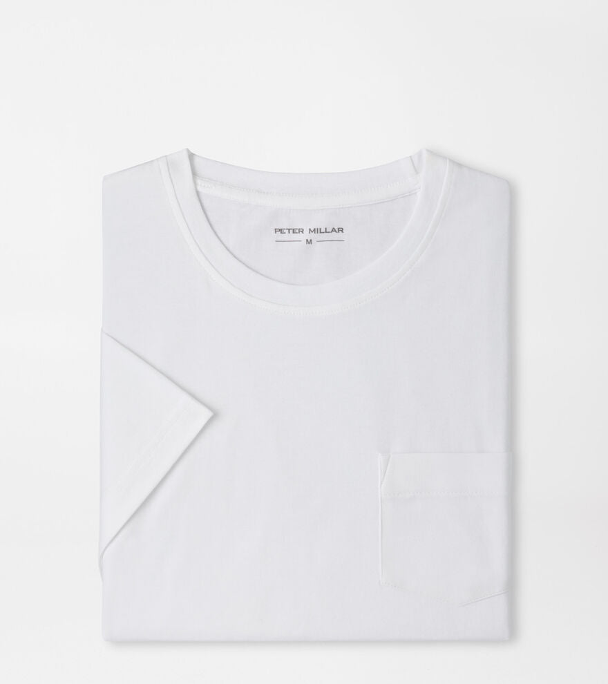 Crown Comfort Pocket Tee | White