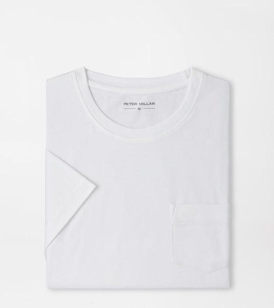 Crown Comfort Pocket Tee | White