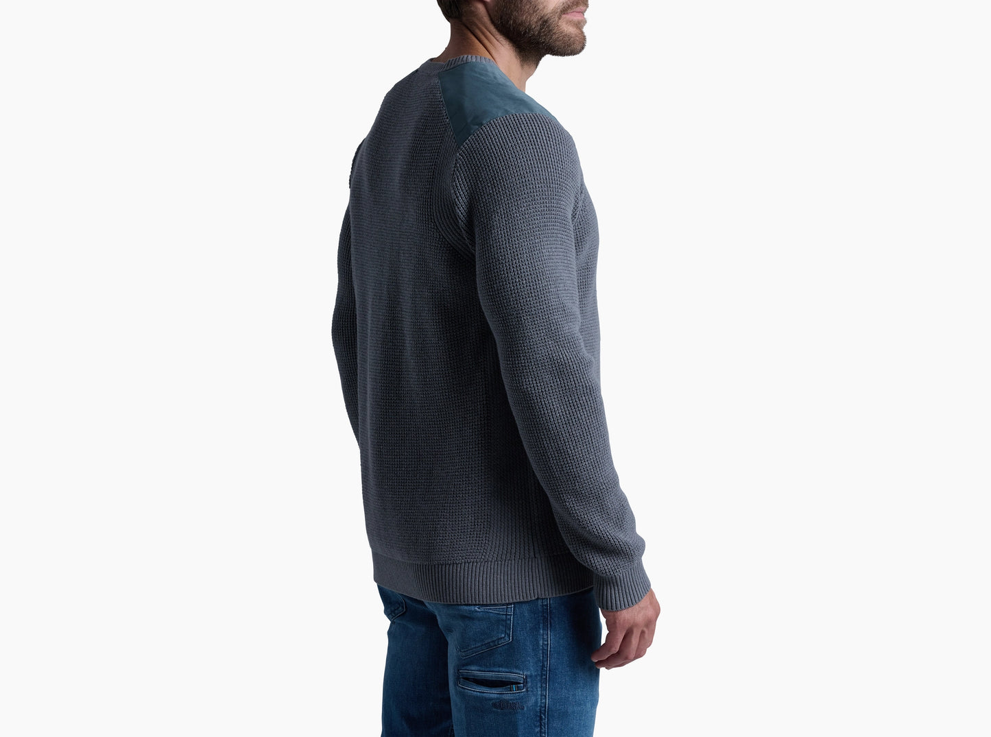 Evader Sweater | Charcoal Blue