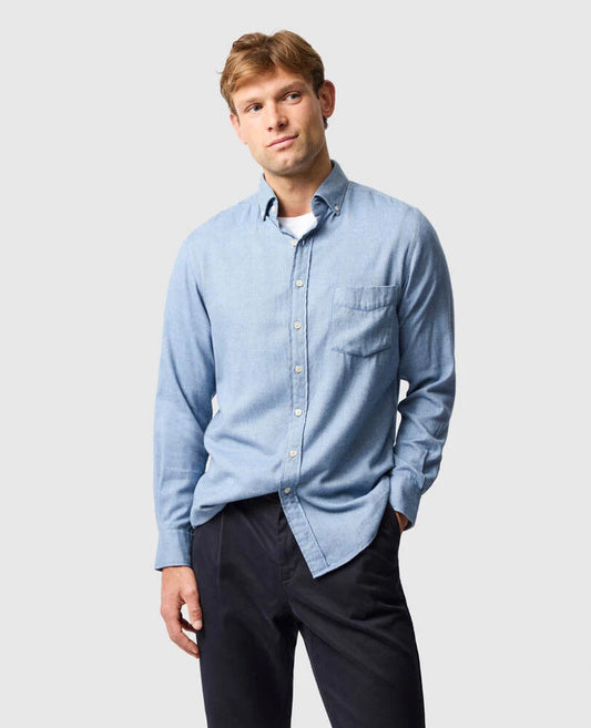 Barrhill Shirt | Chambray