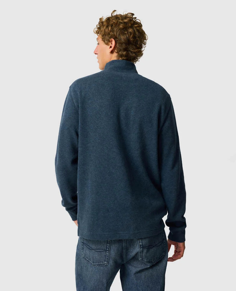 Alton Ave 1/4 Zip | Deep Ocean