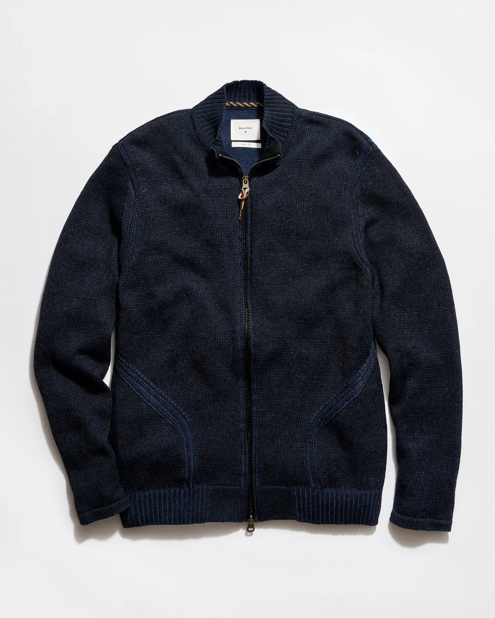 Linen Sweater Track Jacket