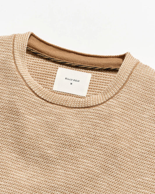 Tuck Stripe Crew | British Khaki