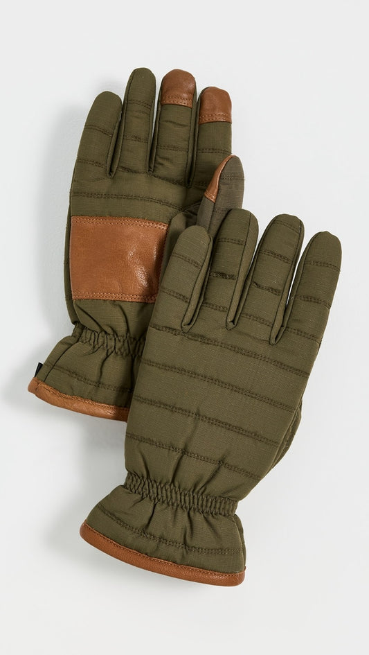 Ripstop Puffer Glove | Olive