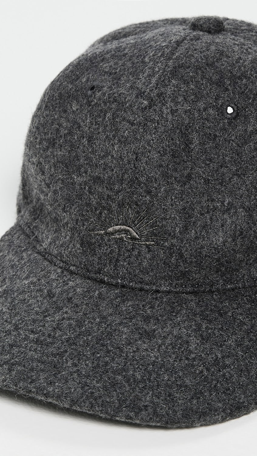 Wool Baseball Hat | Grey