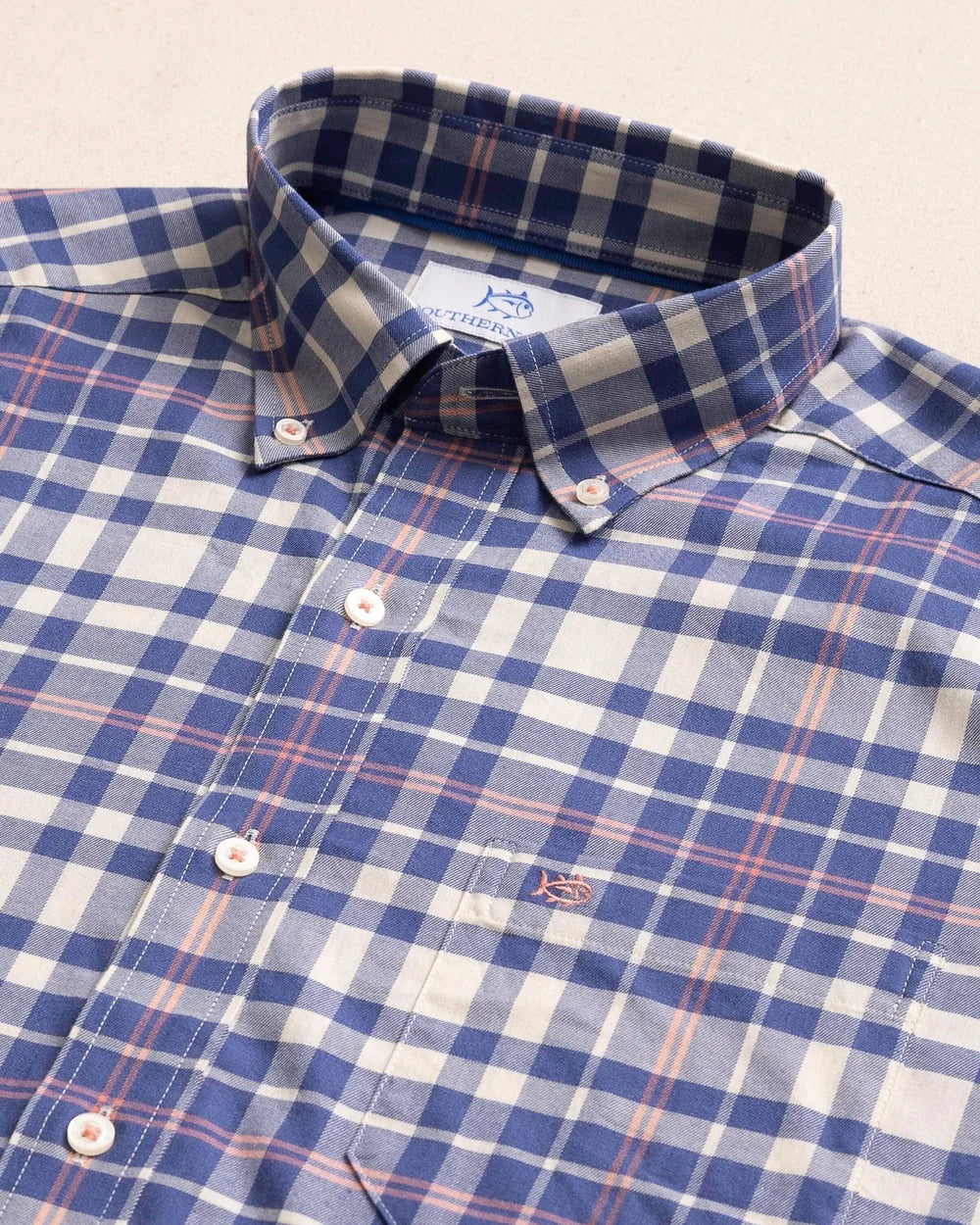 Sandy Shores Sportshirt | Heather Nautical Blue