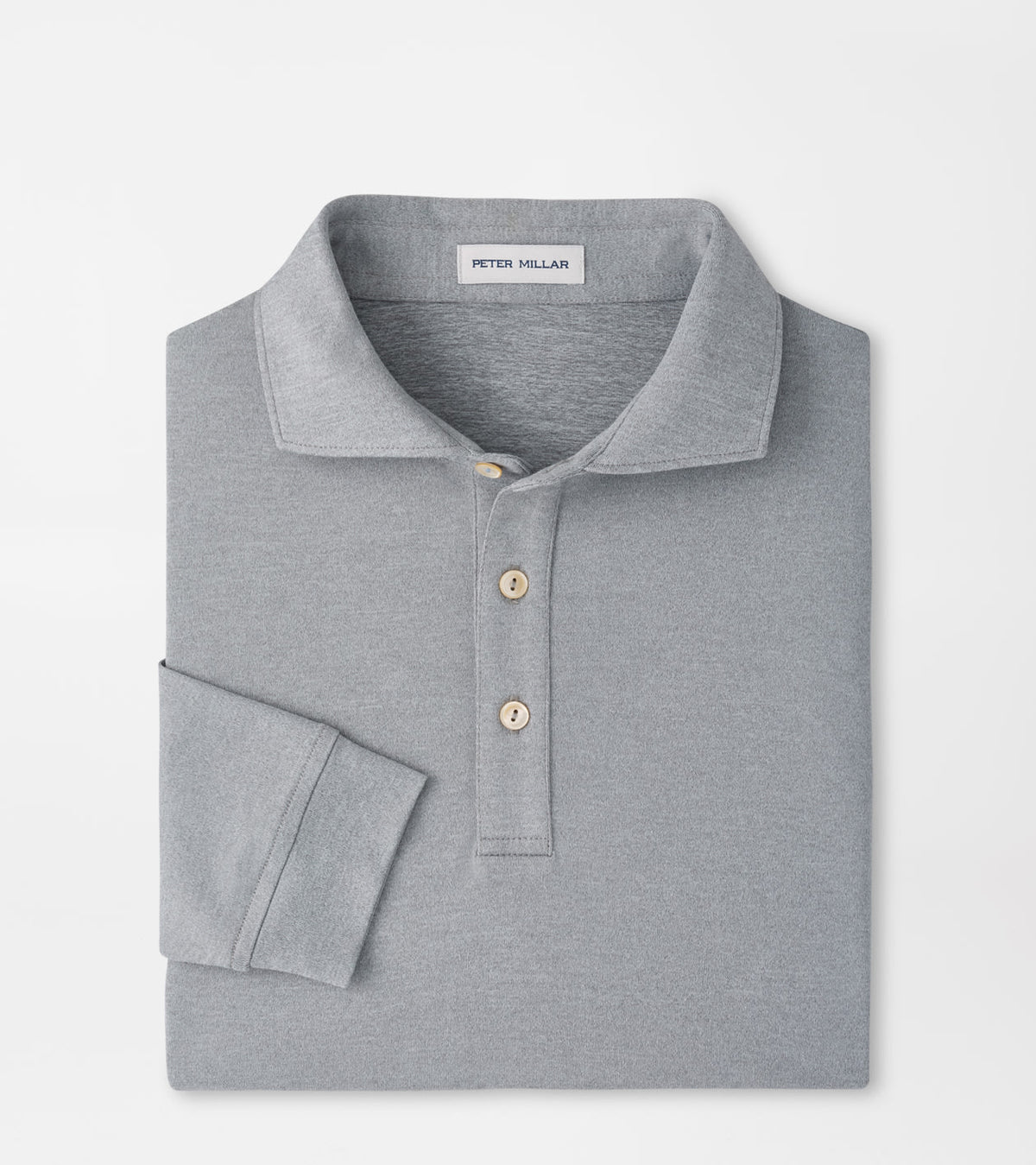 Lyons Perf LS Polo | Gale Grey