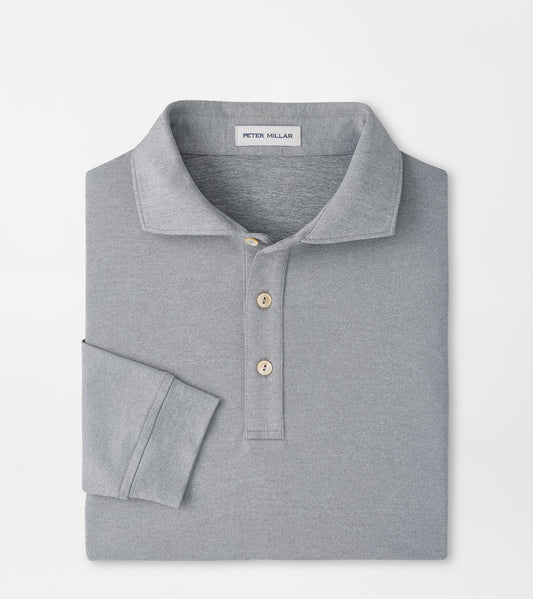 Lyons Perf LS Polo | Gale Grey