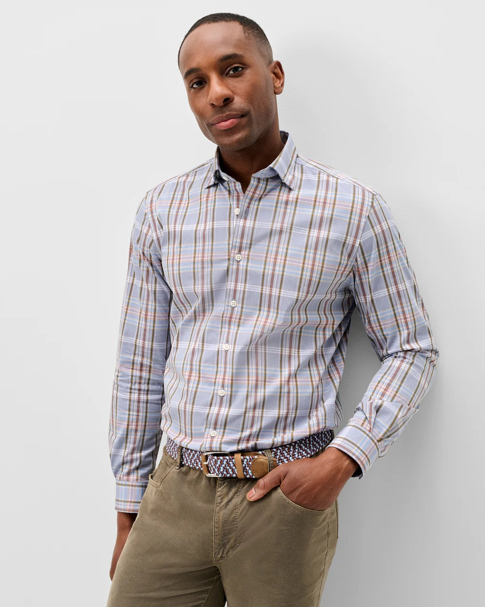 Potomac Plaid Performance Shirt | Bluestone