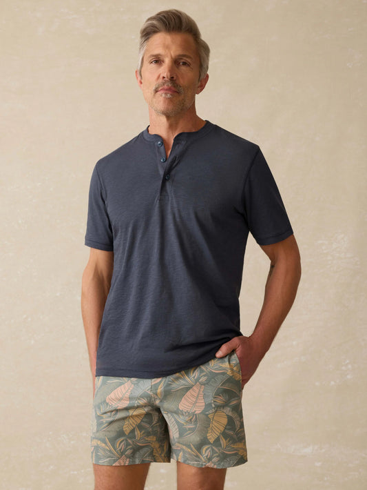 SS Sunwashed Henley | Dune Navy