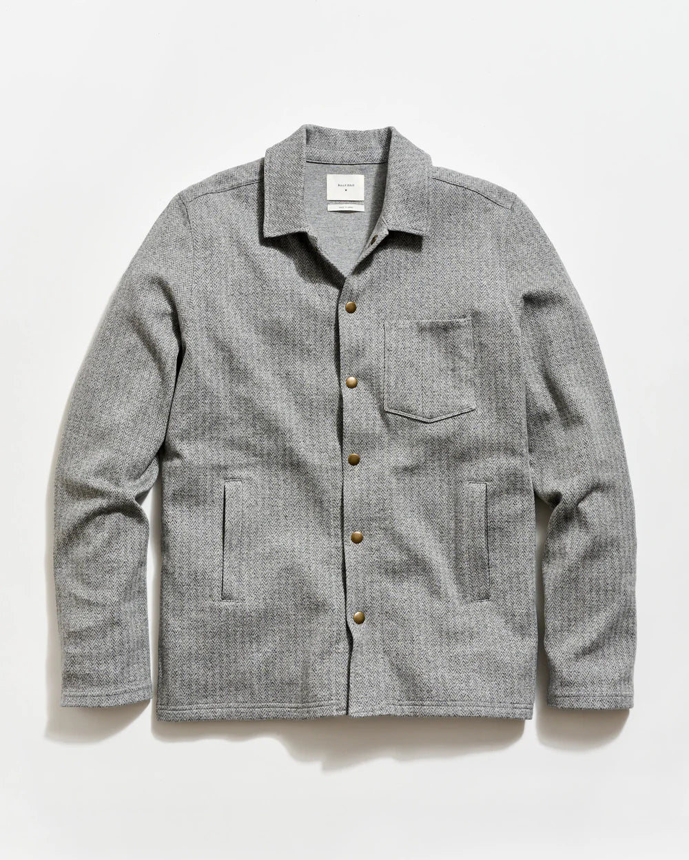 Numajiri Herringbone Shirt Jacket