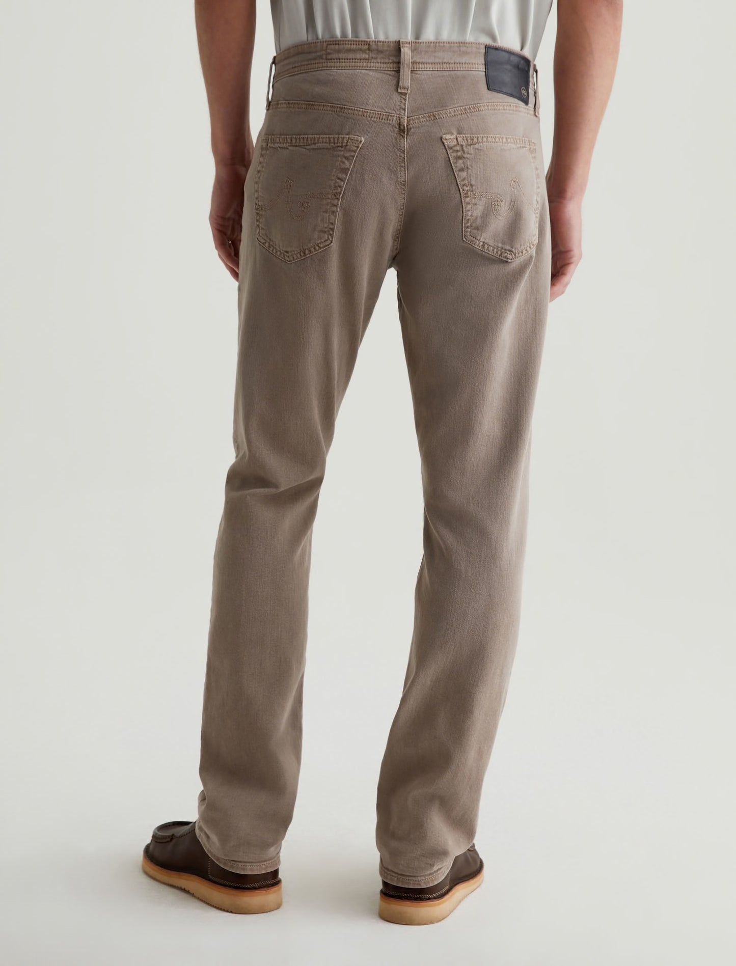 Everett Linen Pant | Sulfur Amber Dust