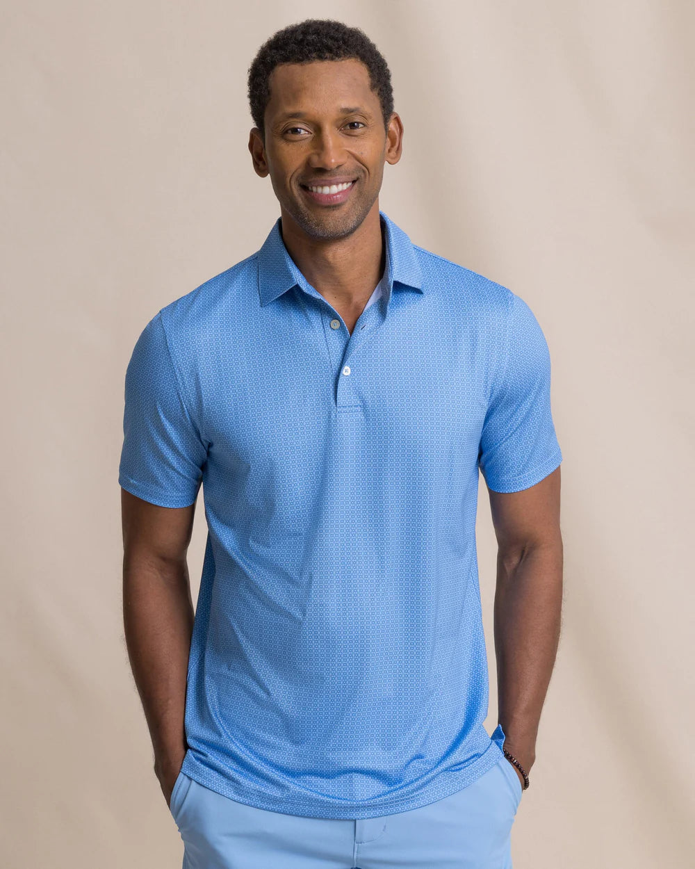 Driver Seaside Geo Polo | Blue Stream