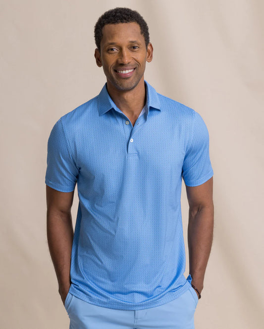 Driver Seaside Geo Polo | Blue Stream