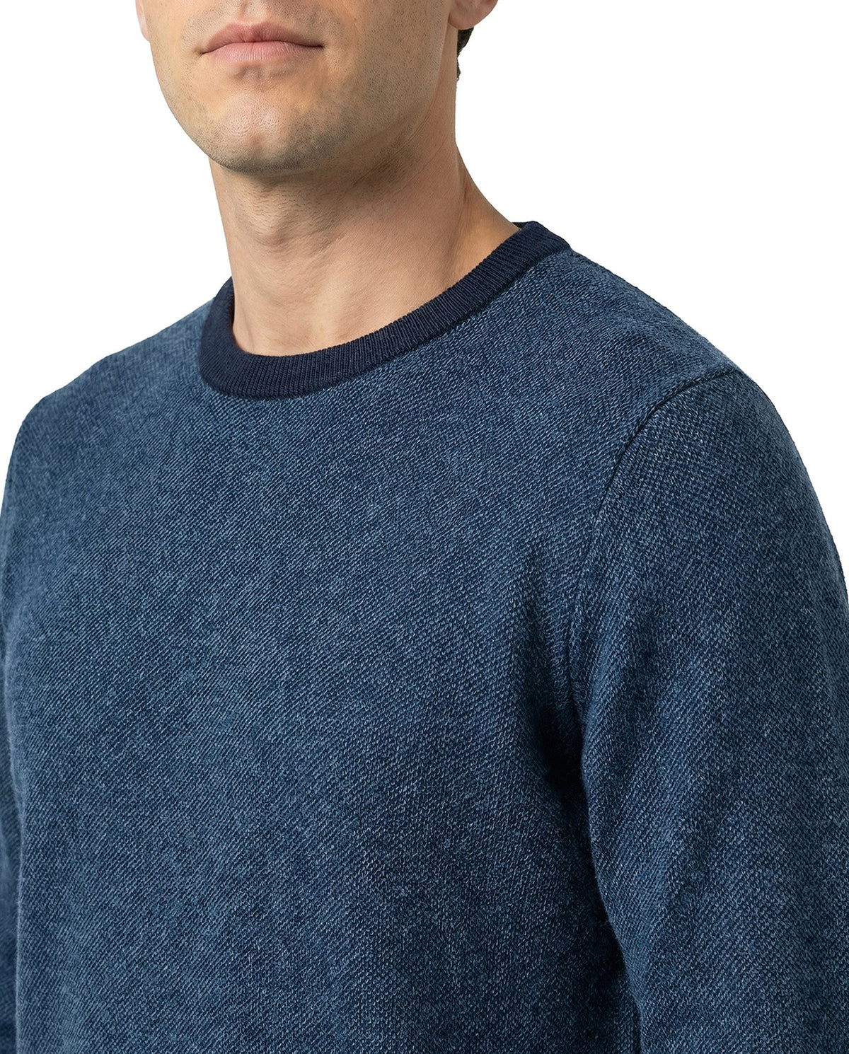 12GG Merino Crew Sweater | Indigo