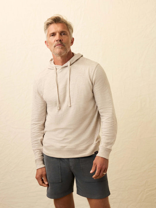 Sunwashed Slub Hoodie | Oat Plains Heather