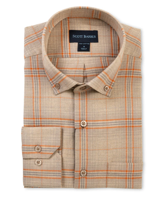 Essex Flannel Plaid | Khaki