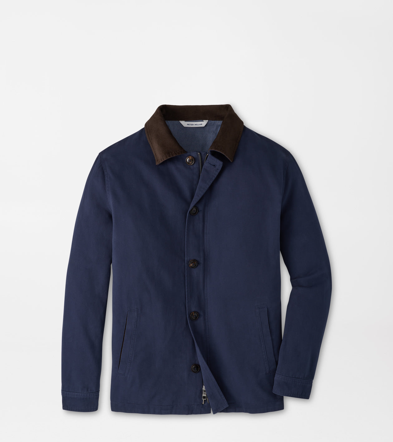 Chatham Cotton Cashmere Coat | Providence Navy