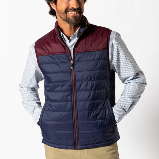 Ridgeland Quilted Vest | Maritime Blue