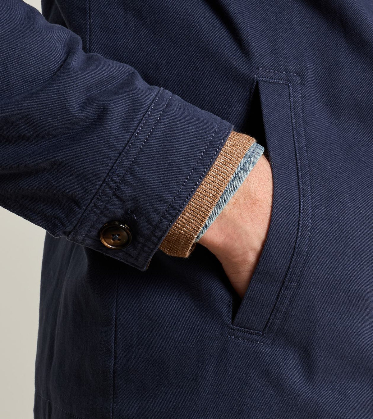 Chatham Cotton Cashmere Coat | Providence Navy