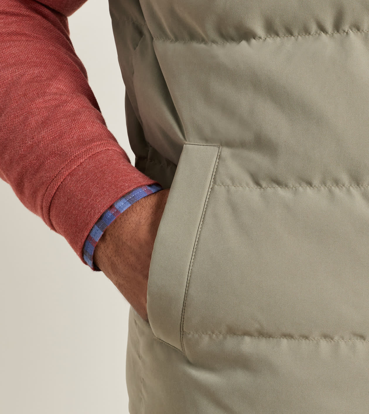 Bedford Quilted Vest | Fatigue