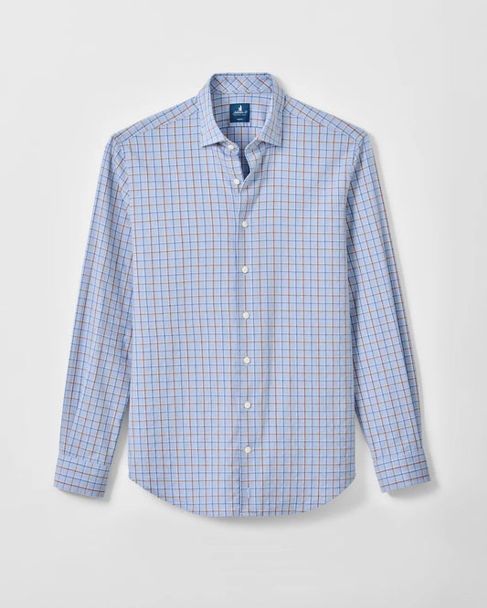 Chestnut Pane Performance Shirt | Salt Creek