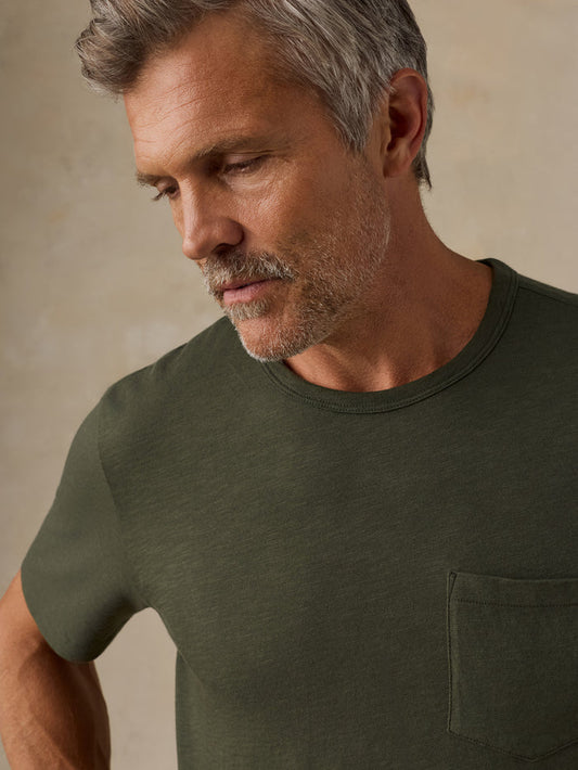 Sunwashed Pocket Tee | Forest Grove