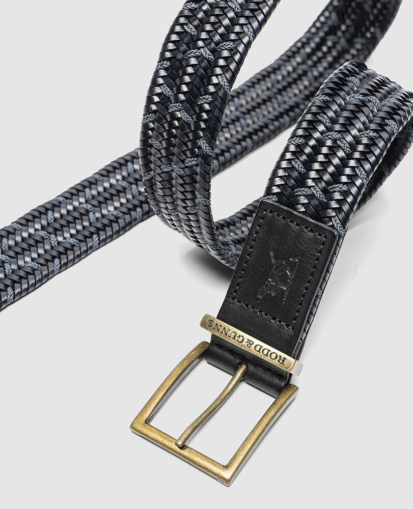 Stratford Stretch Belt | Navy