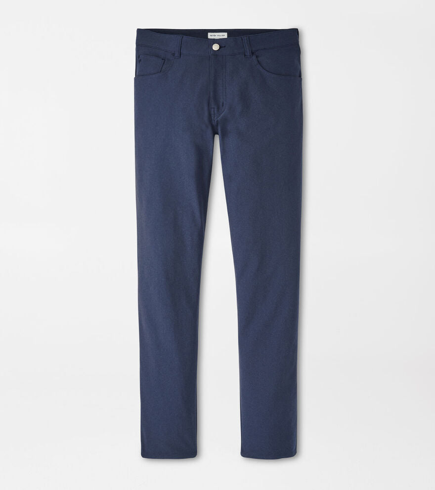 Brevard Perf Flannel Five-Pocket Pant | Navy