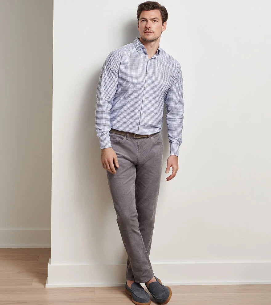 Superior Soft Cord Five-Pocket Pant | Oslo Grey