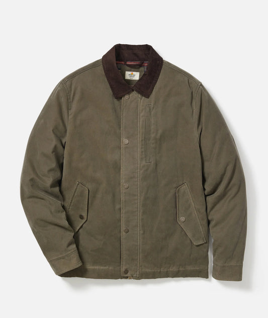 Weston Wax Canvas Barn Jacket | Olive