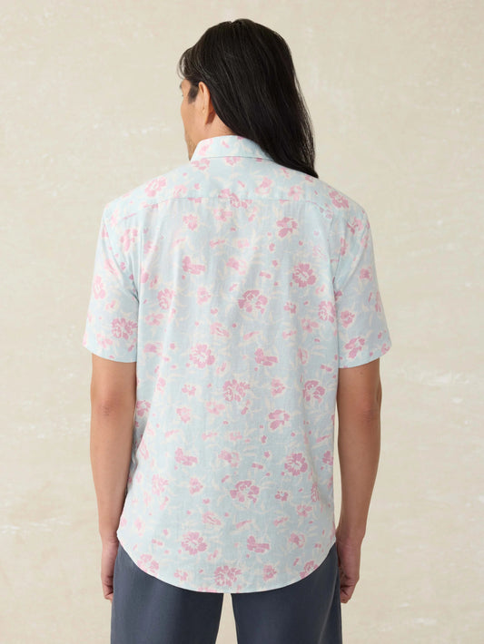 SS Breeze Shirt | Clear Waters Blossom