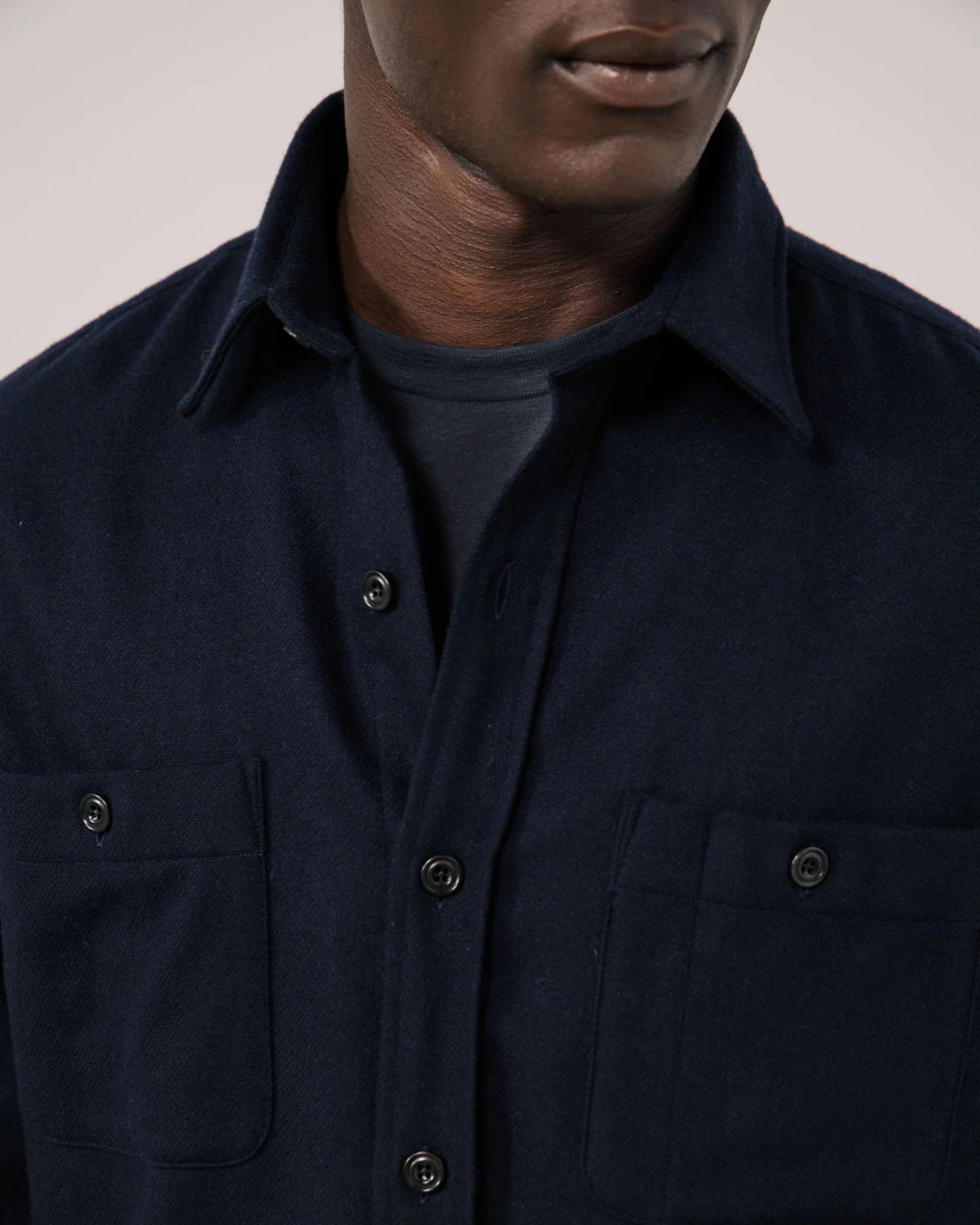 Percey Shirt | Navy