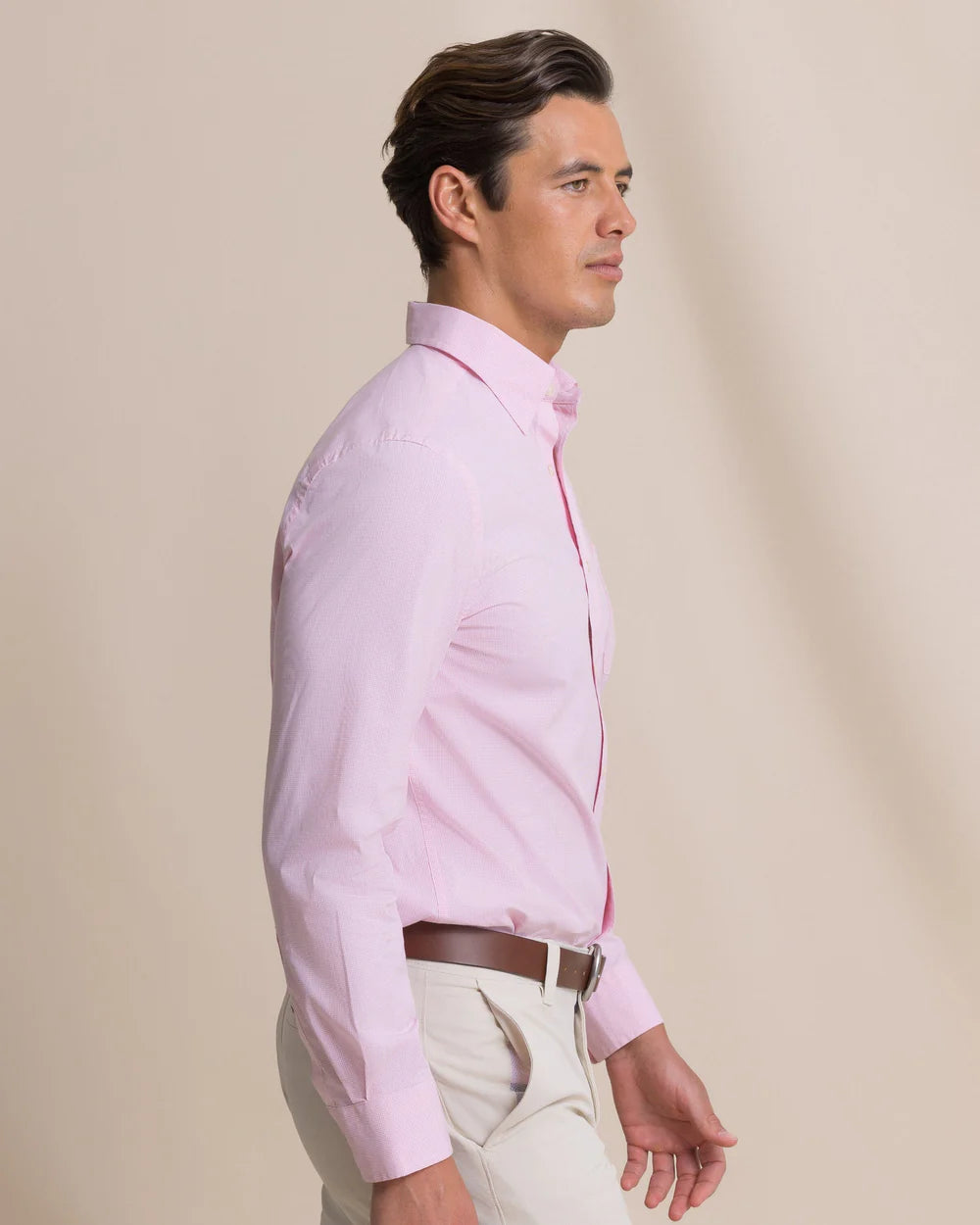 Screen Porch Sportshirt | Sea Pink
