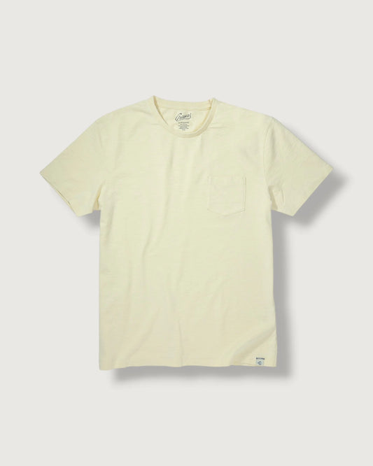 Sunwashed Pocket Tee | Cloud Cream